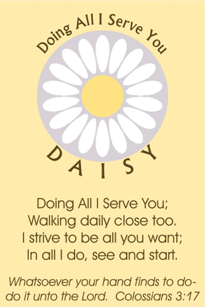 Daisy Card (Pack of 25)